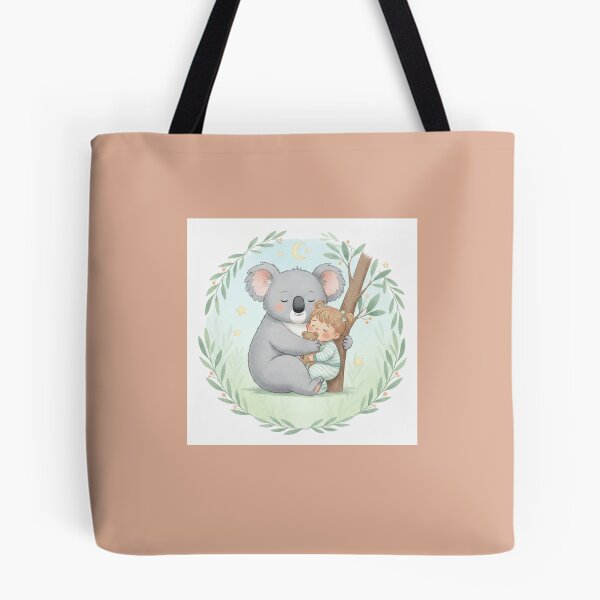Item preview, Cuddly Koala with sleeping baby girl designed and sold by TB-73.