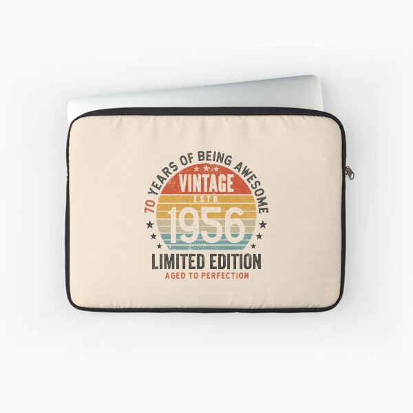 Item preview, 70th Birthday Vintage 1956 Sunset Awesome 70 Years designed and sold by eclecTEEq.