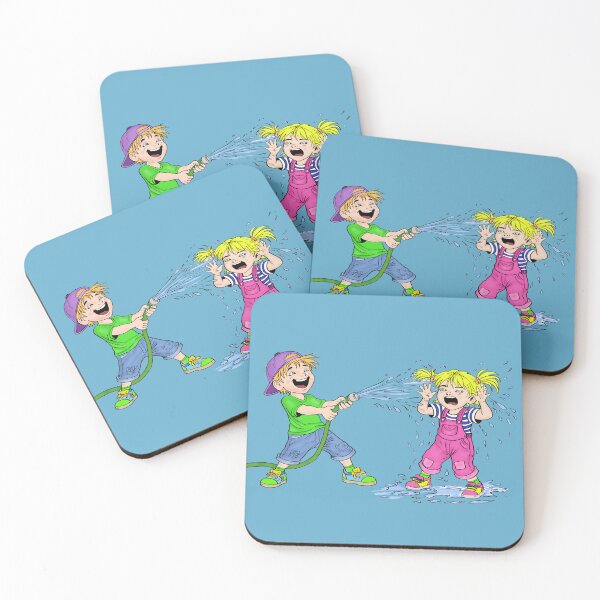 Item preview, Children playing with water... designed and sold by chromyral-creations.