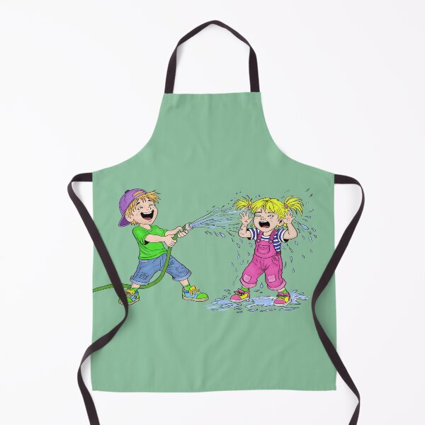 Item preview, Children playing with water... designed and sold by chromyral-creations.