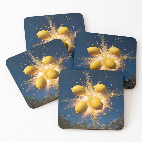 Item preview, Explosion with lemons designed and sold by Marcu Ioachim.