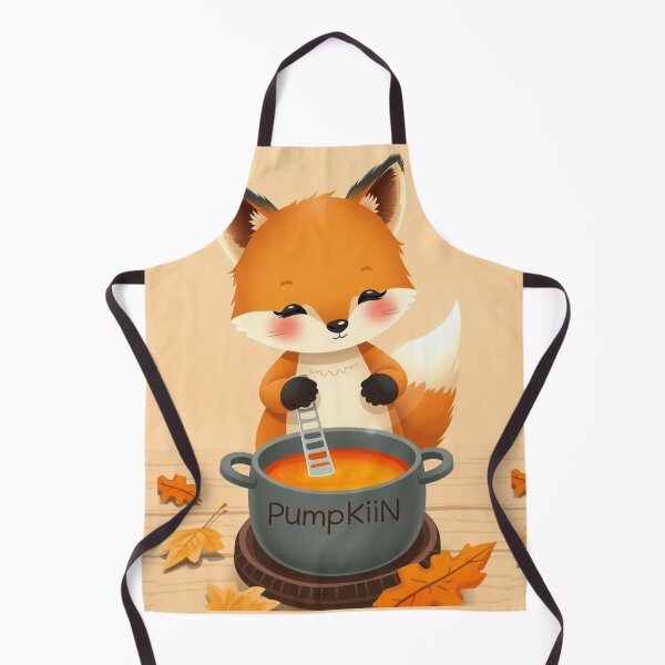 Item preview, Pumpkin Season Fox T-Shirt | Cute Fall Cooking Fox designed and sold by ArmaanArts.