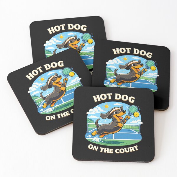 Item preview, Hot Dog On The Court designed and sold by JODYSMORGAN.