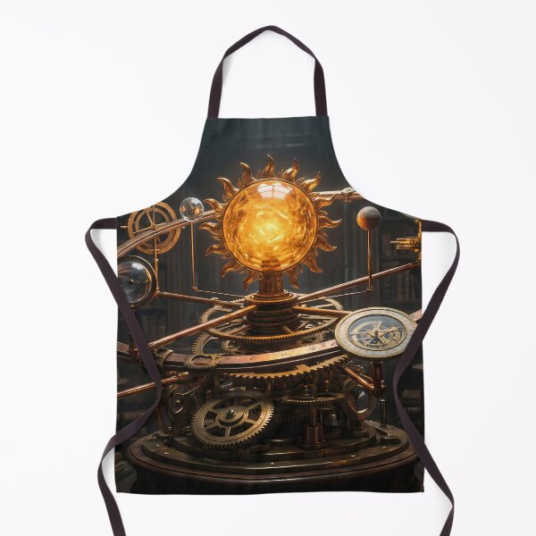Artikelvorschau, Mechanical Cosmos - Steampunk Solar System Orrery entworfen und verkauft von Neon Nature Studio.