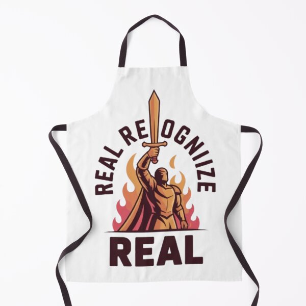 Item preview, Real Recognize Real Bold Streetwear Typography Statement Design designed and sold by NewUSShop.