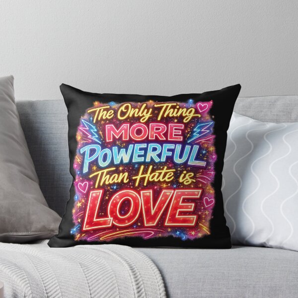 Item preview, The only thing more powerful than hate is love v1 designed and sold by TomelaGio.