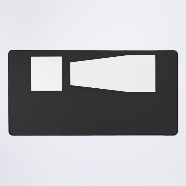 Item preview, EXCLAMATION MARK — White Minimal Bold Type Statement designed and sold by WORDPAUSE.