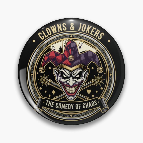 Item preview, Comedy of Chaos Joker | Dark Aesthetic Clown Mascot designed and sold by Wear Sculpt.