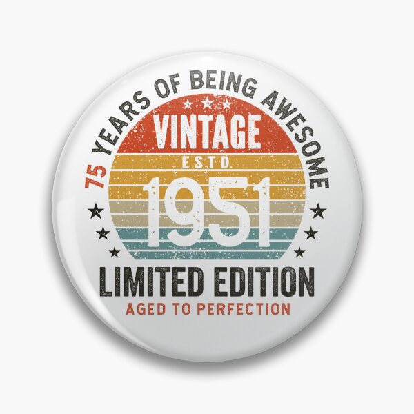Artikelvorschau, 75. Geburtstag – Vintage-Aufnahme von Sonnenuntergang 1951 – Fantastische 75 Jahre entworfen und verkauft von eclecTEEq.