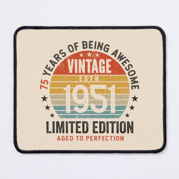 Item preview, 75th Birthday Vintage 1951 Sunset Awesome 75 Years designed and sold by eclecTEEq.