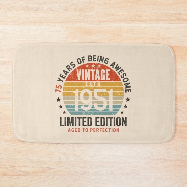 Item preview, 75th Birthday Vintage 1951 Sunset Awesome 75 Years designed and sold by eclecTEEq.