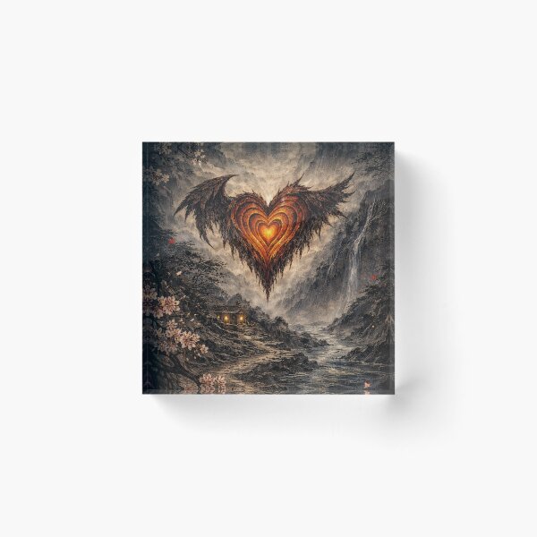 Item preview, Sanctuary of the Burning Heart designed and sold by ECHOES from the SOUL.