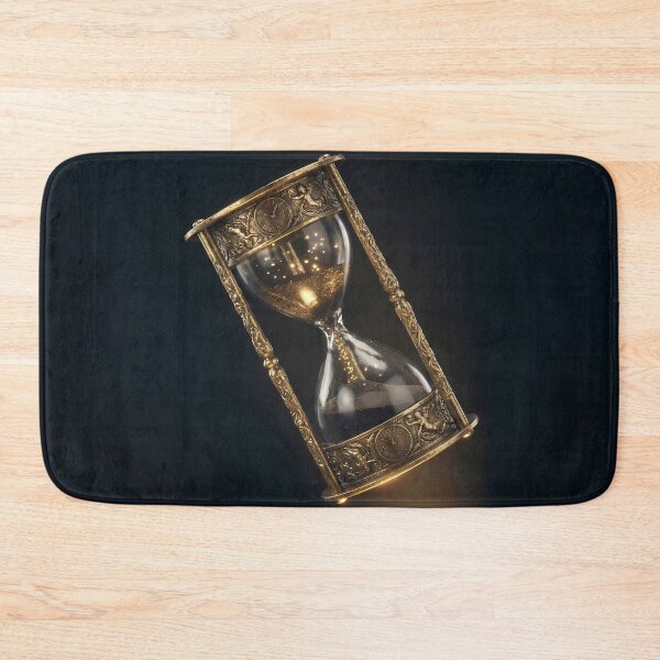 Item preview, Timeless Gold - Mystical Hourglass & Memento Mori designed and sold by Neon Nature Studio.