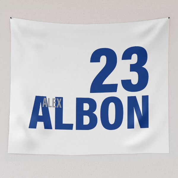 Item preview, Alex Albon 23 designed and sold by Keyur44.
