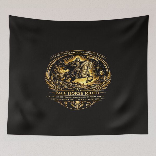 Item preview, Fourth Seal — Pale Horse Rider (Seals Collection IV) designed and sold by Sanctum Icons.