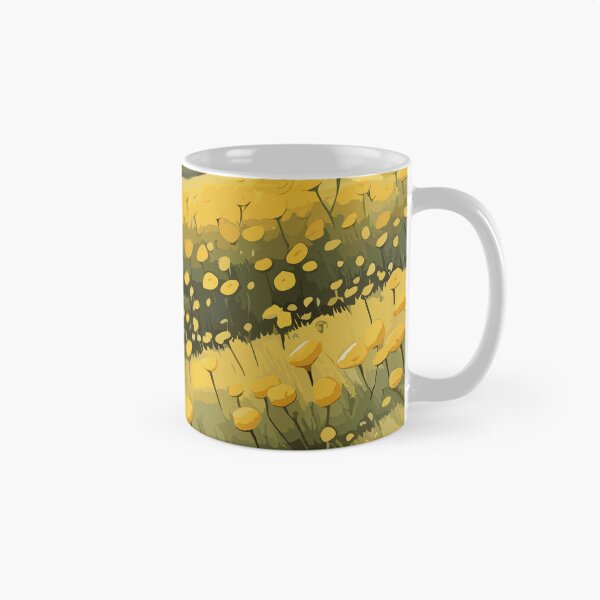 Item preview, Yellow Flowers Field Seamless Pattern – Botanical Floral Repeat designed and sold by sana designer.