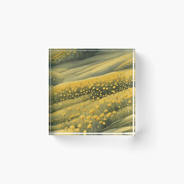Item preview, Yellow Flowers Field Seamless Pattern – Botanical Floral Repeat designed and sold by sana designer.