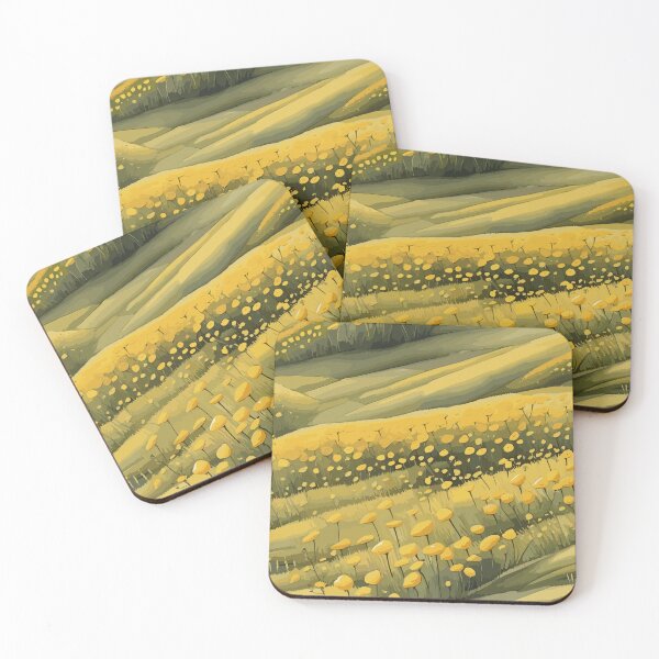 Item preview, Yellow Flowers Field Seamless Pattern – Botanical Floral Repeat designed and sold by sana designer.