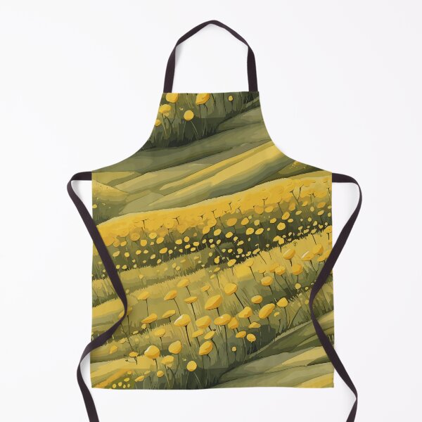 Item preview, Yellow Flowers Field Seamless Pattern – Botanical Floral Repeat designed and sold by sana designer.