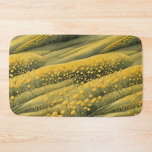 Item preview, Yellow Flowers Field Seamless Pattern – Botanical Floral Repeat designed and sold by sana designer.