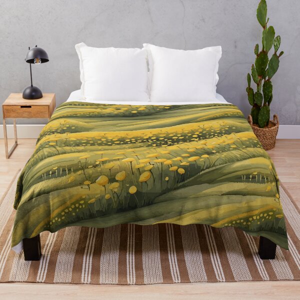 Item preview, Yellow Flowers Field Seamless Pattern – Botanical Floral Repeat designed and sold by sana designer.