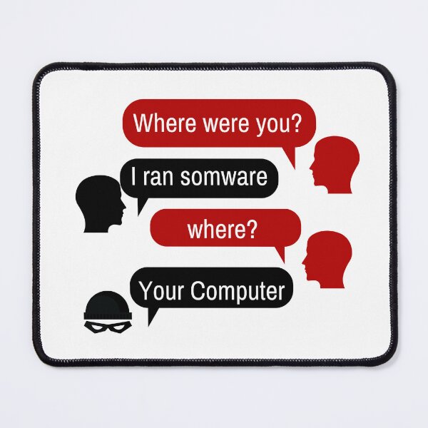 Item preview, I Ran somware  designed and sold by SECYBERSAFE.