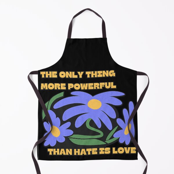 Item preview, Love Over Hate Retro Floral Quote designed and sold by THE JIZU SHOP.