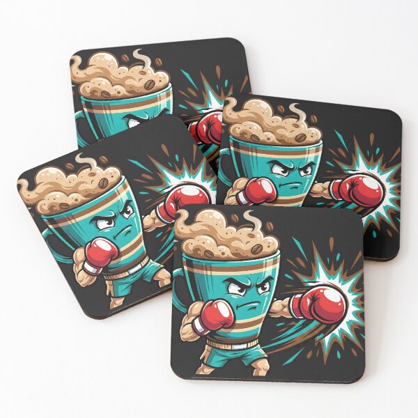 Item preview, Caffeinated Knockout Art designed and sold by AwesomeBeyondLimits.