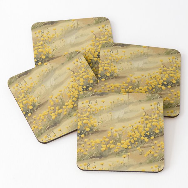 Item preview,   Wildflower Field Seamless Pattern – Yellow Botanical Repeat designed and sold by sana designer.