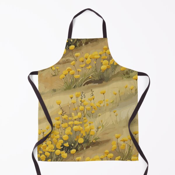 Item preview,   Wildflower Field Seamless Pattern – Yellow Botanical Repeat designed and sold by sana designer.