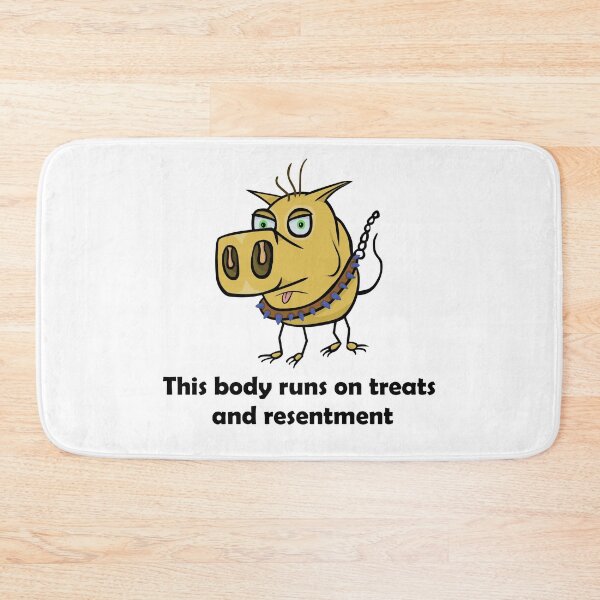 Item preview, This body runs on treats and resentment designed and sold by liquid-print.