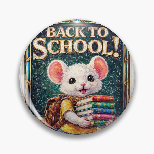 Item preview, Cute Back To School Mouse designed and sold by VFWChuck.