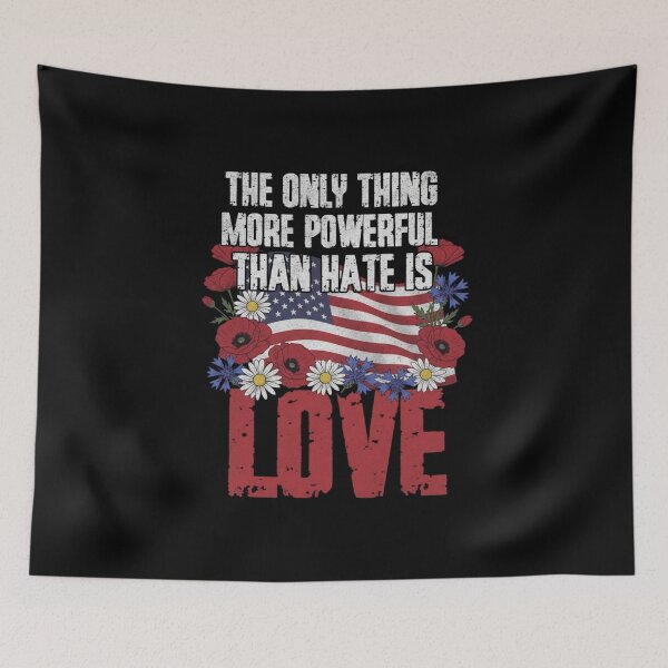 Item preview,  The Only Thing More Powerful Than Hate is love designed and sold by Meryem Mamouni.