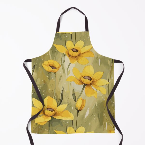 Item preview,  Meadow Yellow Flowers Seamless Pattern – Floral Surface Design designed and sold by sana designer.