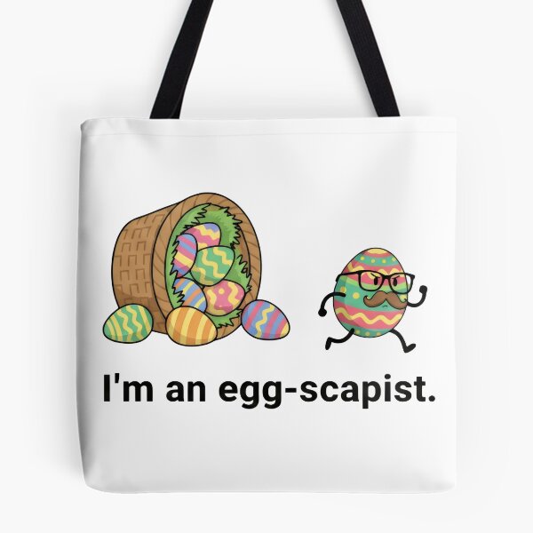 Item preview, I'm an Egg-scapist - Funny Running Easter Egg designed and sold by Studio23:45.
