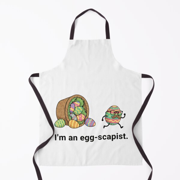 Item preview, I'm an Egg-scapist - Funny Running Easter Egg designed and sold by Studio23:45.