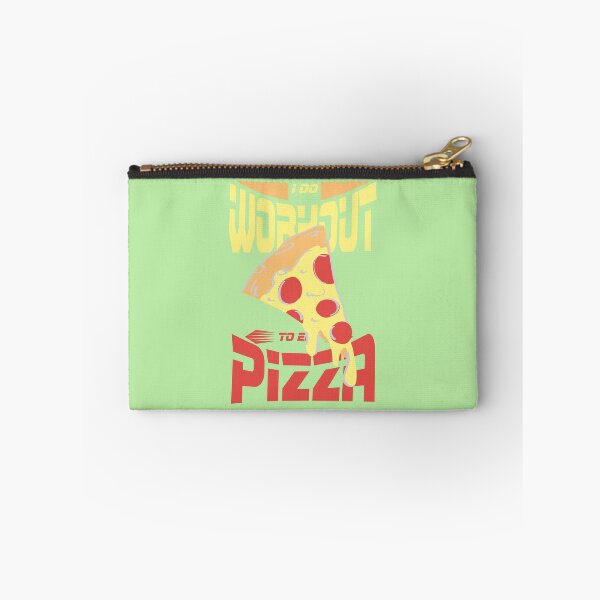 Item preview, I Do Workout to Eat Pizza - Funny Fitness & Pizza Lover Illustration designed and sold by Abaseen.