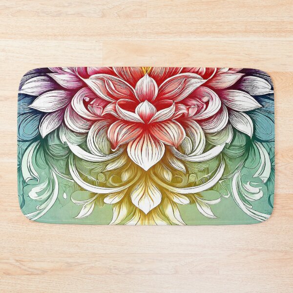 Item preview, Pattern of big flower from high. designed and sold by Giulivo Store Graphic.