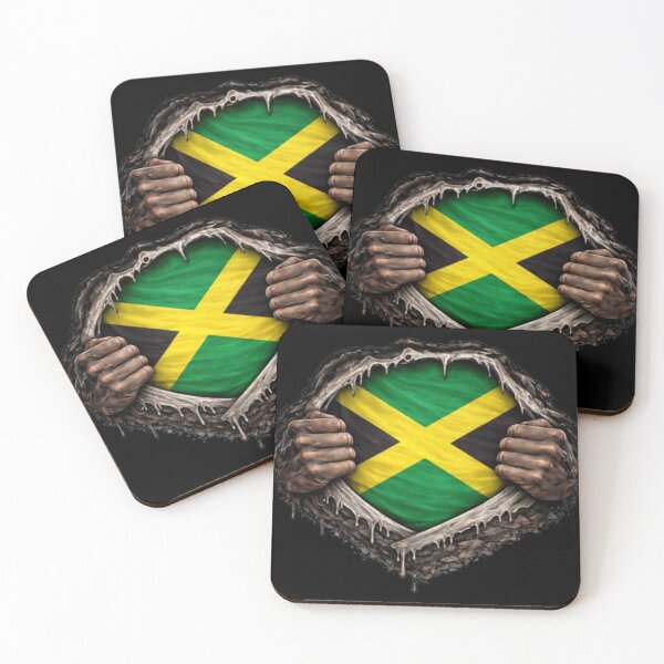 Item preview, Jamaica Flag Streetwear – Ripped Flag Design – Caribbean Pride Urban Art designed and sold by West indian touch.