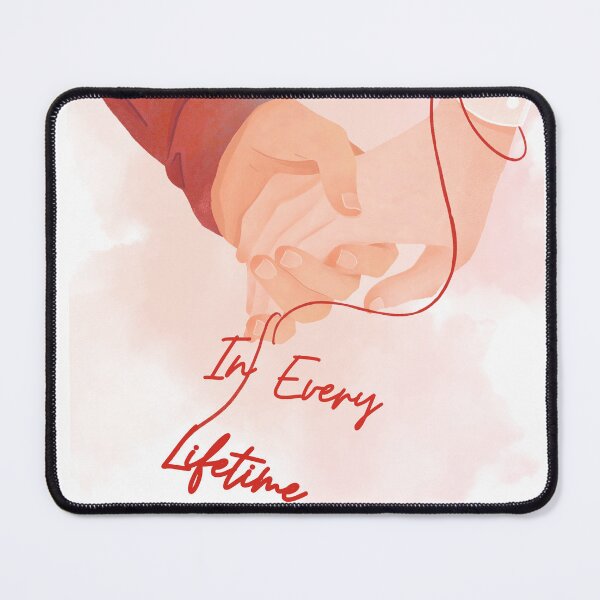 Item preview, In Every Lifetime – Red Thread of Fate Couple Illustration designed and sold by simpleyetcanva.