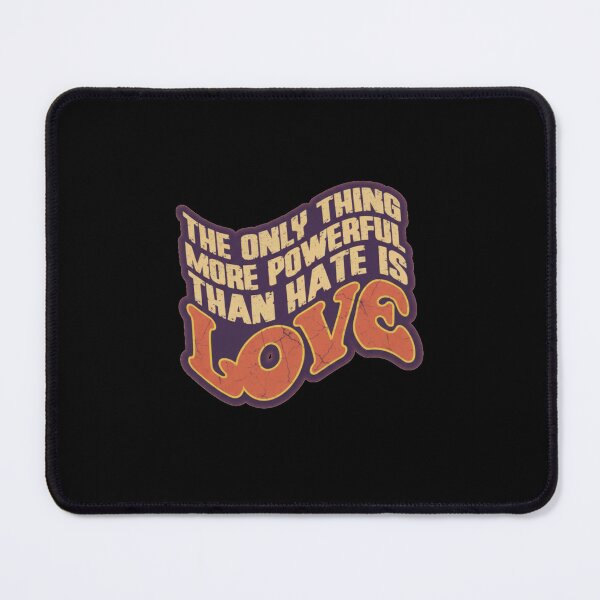 Item preview, the Only Thing More Powerful Than Hate is love, resist and persist designed and sold by Meryem Mamouni.