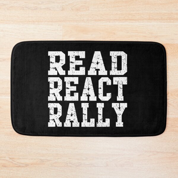 Item preview, READ REACT RALLY rally co-driver rally driver motorsport fans rallying fans pace notes designed and sold by Jt41.