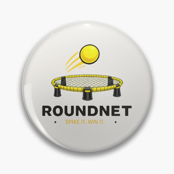 Item preview, Roundnet Ball & Net Minimal Icon – Clean Sports Graphic designed and sold by Ombrya.