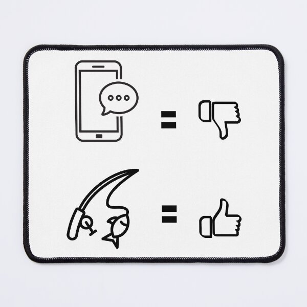 Item preview, Less Phone More Fishing designed and sold by DomKo10.