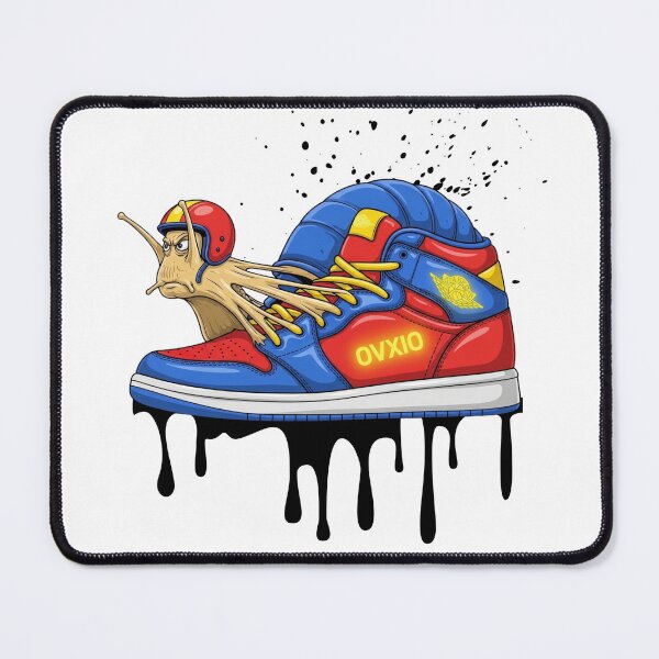 Item preview, Snail Speed Runner - Urban Sneaker Graffiti Art designed and sold by OVXIO.