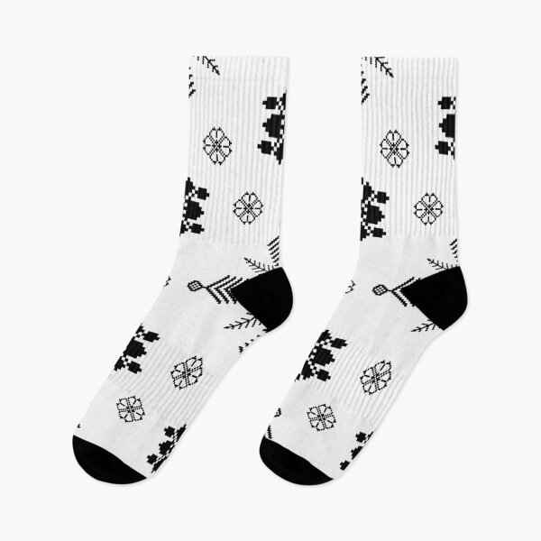 Item preview, Patrón floral tribal sin costuras en estilo étnico en blanco y negro. designed and sold by kasune-shop.
