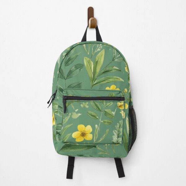 Item preview, Meadow Blooms: Yellow Wildflowers and Green Foliage designed and sold by sanorastyle.
