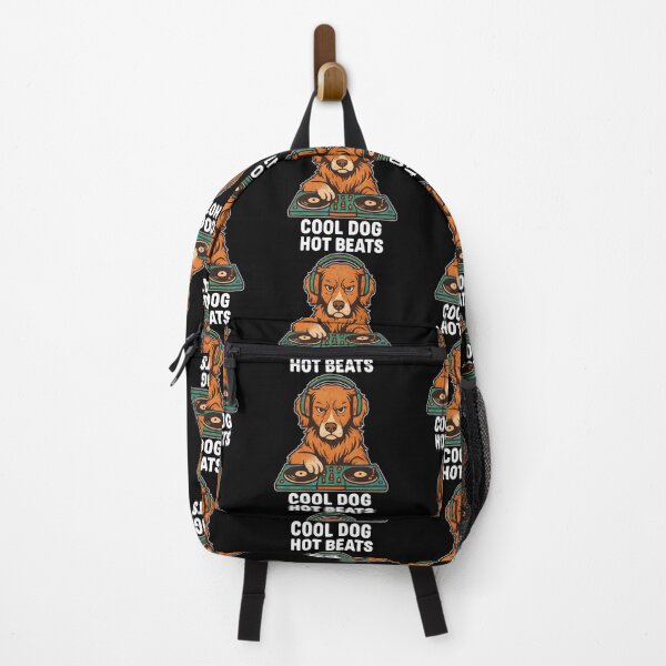 Item preview, DJ Toller: Cool Dog - Hot Beats Retro Retriever designed and sold by Pineapple-Tree.