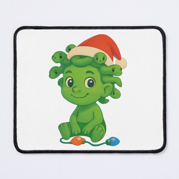 Item preview, Christmas Medusa Boy designed and sold by Sillytoe.