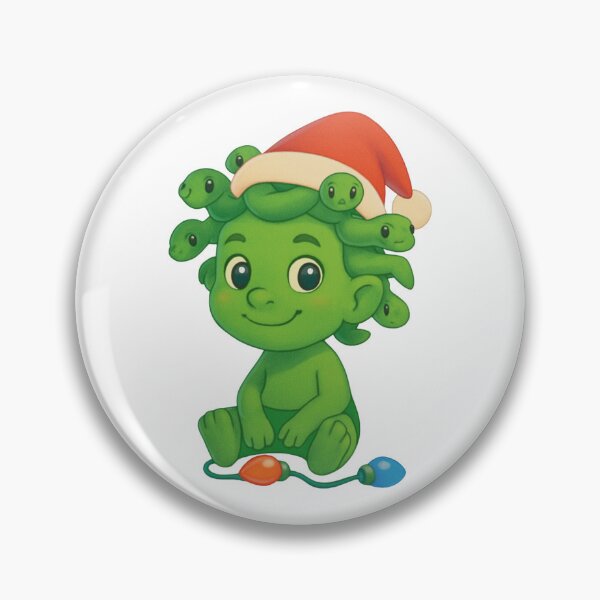 Item preview, Christmas Medusa Boy designed and sold by Sillytoe.